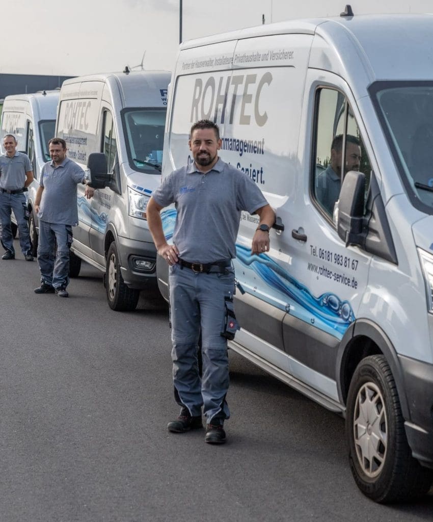 Leckortung_Frankfurt_Wasserschaden_Team
